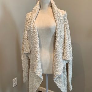 Cozy popcorn knit cardigan